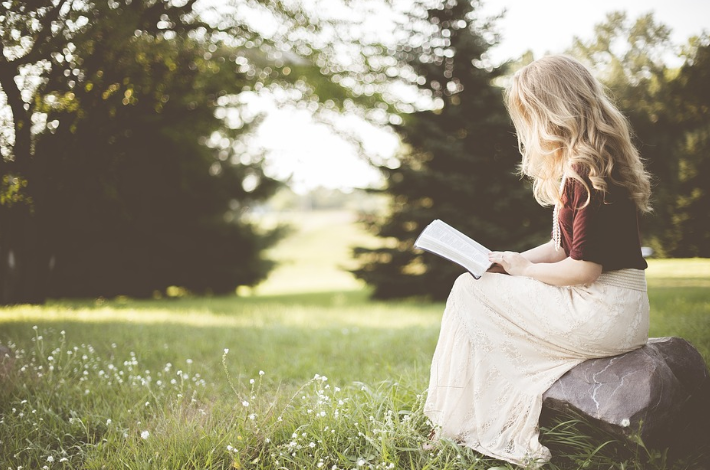 reading in the fields